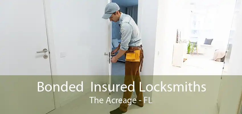 Bonded  Insured Locksmiths The Acreage - FL