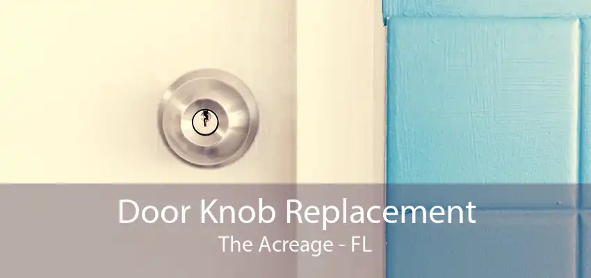 Door Knob Replacement The Acreage - FL