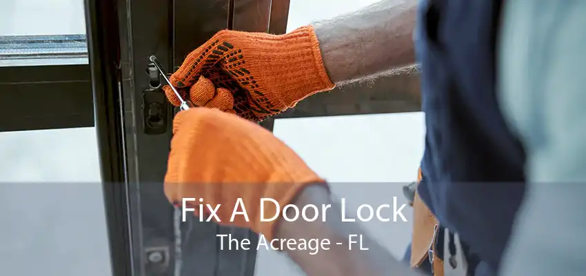 Fix A Door Lock The Acreage - FL