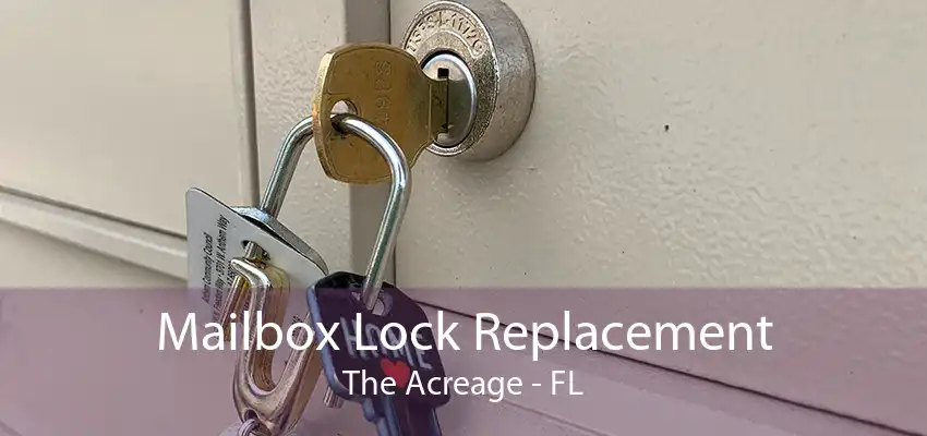 Mailbox Lock Replacement The Acreage - FL